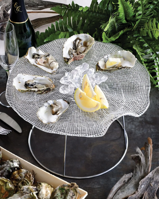 Ivv Diamanté Oyster/slug dish 34 cm - 13.4 in - Buy now on ShopDecor - Discover the best products by IVV design