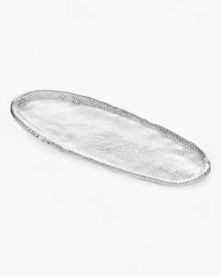 Ivv Diamanté oval glass tray