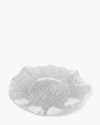 Ivv Folies glass plate Transparent ø 37 cm - Buy now on ShopDecor - Discover the best products by IVV design