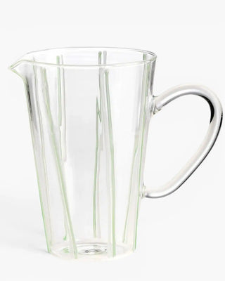 Ivv Soul borosilicate glass carafe with handle jade - Buy now on ShopDecor - Discover the best products by IVV design