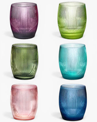 Ivv Gluglu set 6 glass tumblers Multicolour - Buy now on ShopDecor - Discover the best products by IVV design
