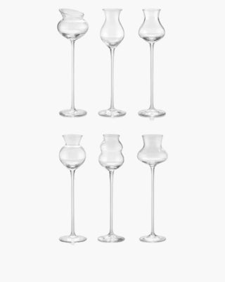 Ivv I Distillati set 6 assorted liqueur glasses 10 cl - 3.4 oz - Buy now on ShopDecor - Discover the best products by IVV design