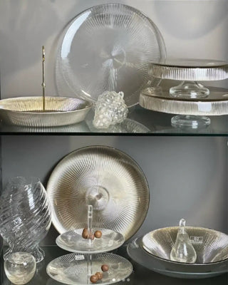 Ivv Ishtar glass plate - Buy now on ShopDecor - Discover the best products by IVV design