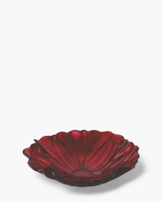 Ivv Magnolia glass bowl Burgundy ø 32 cm - Buy now on ShopDecor - Discover the best products by IVV design