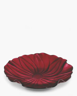 Ivv Magnolia glass centerpiece Burgundy - Buy now on ShopDecor - Discover the best products by IVV design