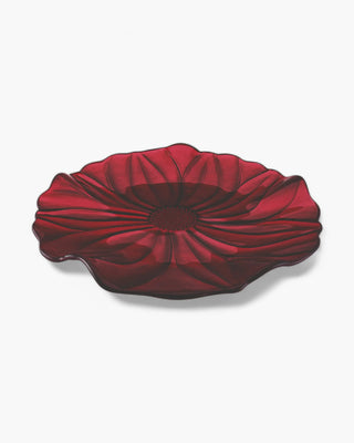 Ivv Magnolia dish burgundy 37 cm - 14.6 in - Buy now on ShopDecor - Discover the best products by IVV design