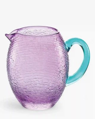 Ivv Multicolor glass pitcher with handle amethyst - Buy now on ShopDecor - Discover the best products by IVV design