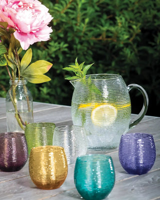 Ivv Multicolor set 6 glass tumblers - Buy now on ShopDecor - Discover the best products by IVV design