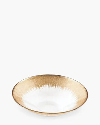 Ivv Orizzonte glass bowl with gold decoration ø 33 cm - Buy now on ShopDecor - Discover the best products by IVV design