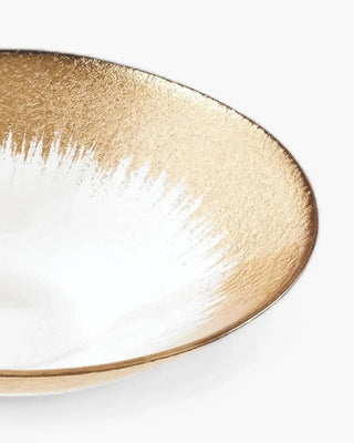 Ivv Orizzonte glass bowl with gold decoration - Buy now on ShopDecor - Discover the best products by IVV design