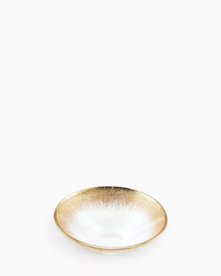 Ivv Orizzonte glass bowl with gold decoration ø 19 cm - Buy now on ShopDecor - Discover the best products by IVV design