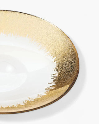 Ivv Orizzonte glass centerpiece with gold decoration - Buy now on ShopDecor - Discover the best products by IVV design