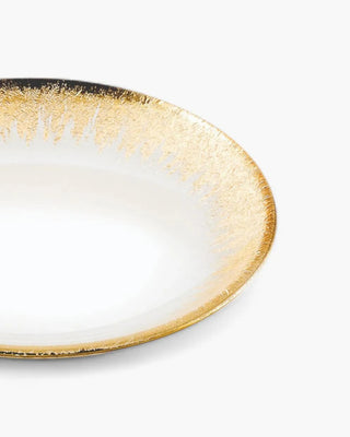Ivv Orizzonte glass plate with gold decoration - Buy now on ShopDecor - Discover the best products by IVV design