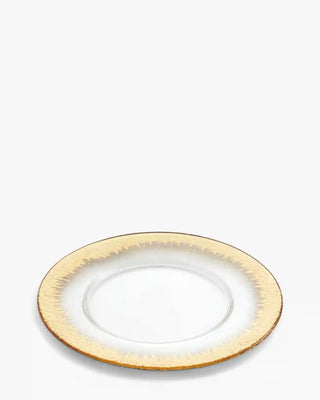 Ivv Orizzonte glass underplate with gold decoration Gold - Buy now on ShopDecor - Discover the best products by IVV design