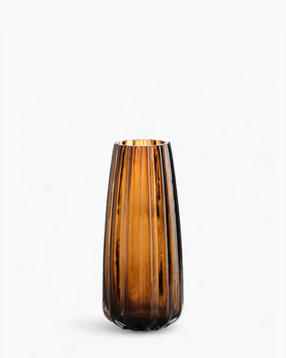 Ivv Oyster glass vase Amber h 29 cm - Buy now on ShopDecor - Discover the best products by IVV design
