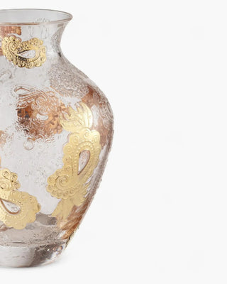 Ivv Pashmina vase gold decoration H 30.5 cm - 8.9 in - Buy now on ShopDecor - Discover the best products by IVV design