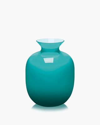 Ivv Rialto glass vase with milk white interior