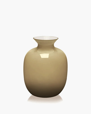 Ivv Rialto glass vase with milk white interior