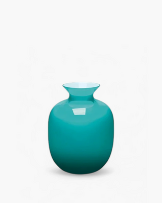 Ivv Rialto vase in cased glass Light Blue h 18.5 cm - h 7.3 in - Buy now on ShopDecor - Discover the best products by IVV design