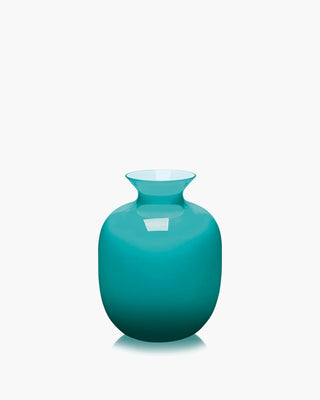 Ivv Rialto glass vase with milk white interior