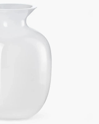 Ivv Rialto glass vase with milk white interior