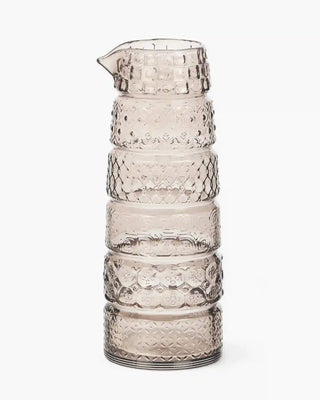 Ivv Sixties glass carafe without handle Dove grey - Buy now on ShopDecor - Discover the best products by IVV design