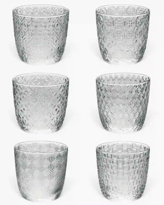Ivv Sixties set 6 glass tumblers Transparent - Buy now on ShopDecor - Discover the best products by IVV design