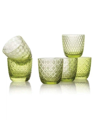 Ivv Sixties set 6 glass tumblers - Buy now on ShopDecor - Discover the best products by IVV design