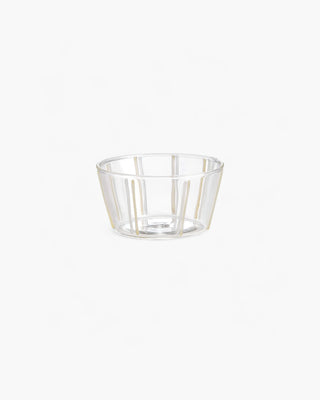 Ivv Soul set 6 borosilicate small glass bowls with colored stripes - Buy now on ShopDecor - Discover the best products by IVV design