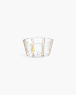 Ivv Soul set 6 borosilicate small glass bowls with colored stripes - Buy now on ShopDecor - Discover the best products by IVV design