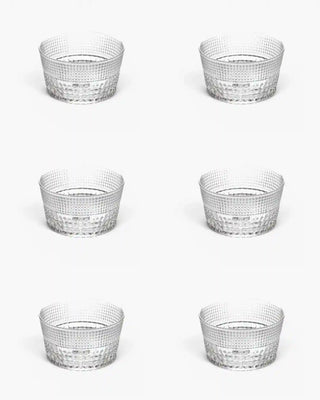 Ivv Speedy set 6 small glass bowls Transparent - Buy now on ShopDecor - Discover the best products by IVV design
