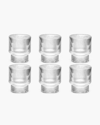 Ivv Todomodo set 6 glass tumblers