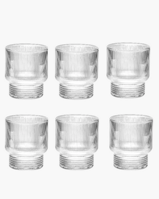 Ivv Todomodo set 6 tumblers in glass 300 ml - 10.1 oz Transparent - Buy now on ShopDecor - Discover the best products by IVV design