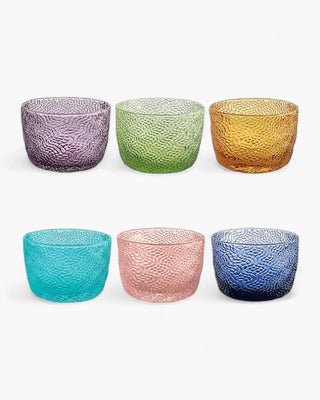 Ivv Tricot set 6 glass cups 300 ml - 10.1 oz - Buy now on ShopDecor - Discover the best products by IVV design