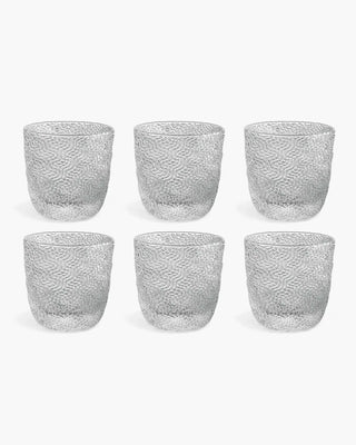 Ivv Tricot set 6 tumblers in glass 300 ml - 10.10 oz Transparent - Buy now on ShopDecor - Discover the best products by IVV design