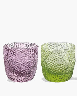 Ivv Tricot set 6 tumblers in glass 300 ml - 10.10 oz - Buy now on ShopDecor - Discover the best products by IVV design