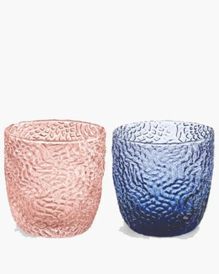 Ivv Tricot set 6 tumblers in glass 300 ml - 10.10 oz - Buy now on ShopDecor - Discover the best products by IVV design