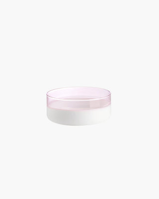 Ivv Unametà set 6 borosilicate glass bowls in two-tone colors