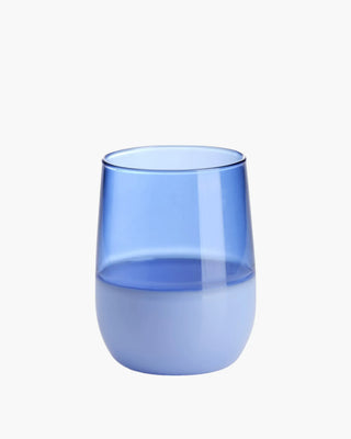 Ivv Unametà set 6 borosilicate glass tumblers in two-tone colors