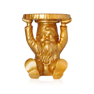 Kartell Attila painted gnome stool Kartell Gold 95 - Buy now on ShopDecor - Discover the best products by KARTELL design