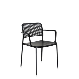 Kartell Audrey armchair Kartell Black Black N2 - Buy now on ShopDecor - Discover the best products by KARTELL design