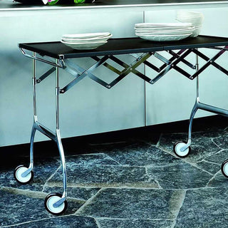 Kartell Battista folding trolley - Buy now on ShopDecor - Discover the best products by KARTELL design