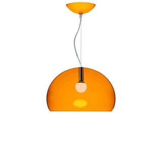 Kartell Big FL/Y suspension lamp diam. 83 cm. Kartell Orange K4 - Buy now on ShopDecor - Discover the best products by KARTELL design