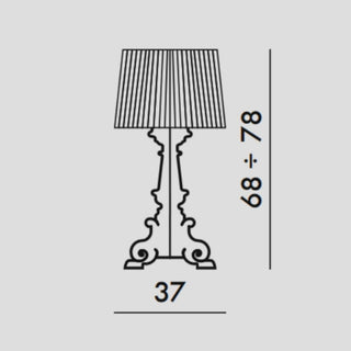 Kartell Bourgie dimmable table lamp - Buy now on ShopDecor - Discover the best products by KARTELL design