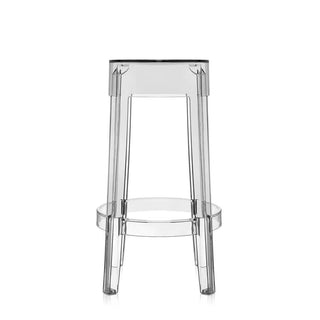 Kartell Charles Ghost stool H. 65 cm. - Buy now on ShopDecor - Discover the best products by KARTELL design