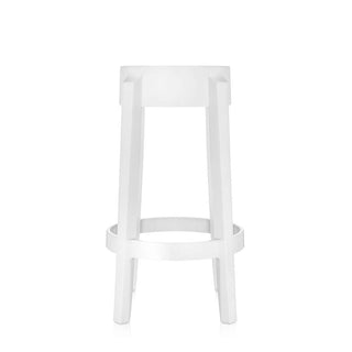 Kartell Charles Ghost stool H. 65 cm. - Buy now on ShopDecor - Discover the best products by KARTELL design