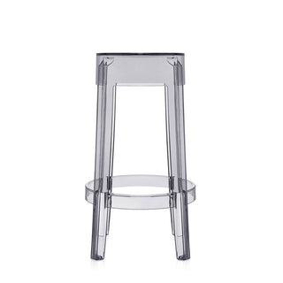 Kartell Charles Ghost stool H. 65 cm. - Buy now on ShopDecor - Discover the best products by KARTELL design