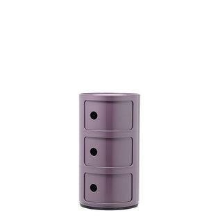 Kartell Componibili container with 3 drawers Kartell Purple 20 - Buy now on ShopDecor - Discover the best products by KARTELL design