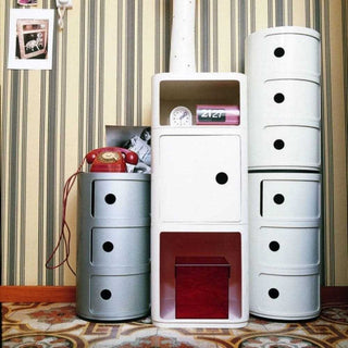 Kartell Componibili Big container with 3 drawers H. 69.5 cm. - Buy now on ShopDecor - Discover the best products by KARTELL design