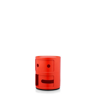 Kartell Componibili Smile 2 - red container with 2 drawers - Buy now on ShopDecor - Discover the best products by KARTELL design